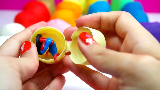 Barbie Play Doh Tom and Jerry Peppa Pig Surprise Eggs Disney Frozen kinder toys