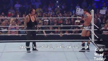 الأندرتيكر يواجه كينج باريت - لقطات لم تعرض في السماكدون بتاريخ 12-11-2015 - مترجم