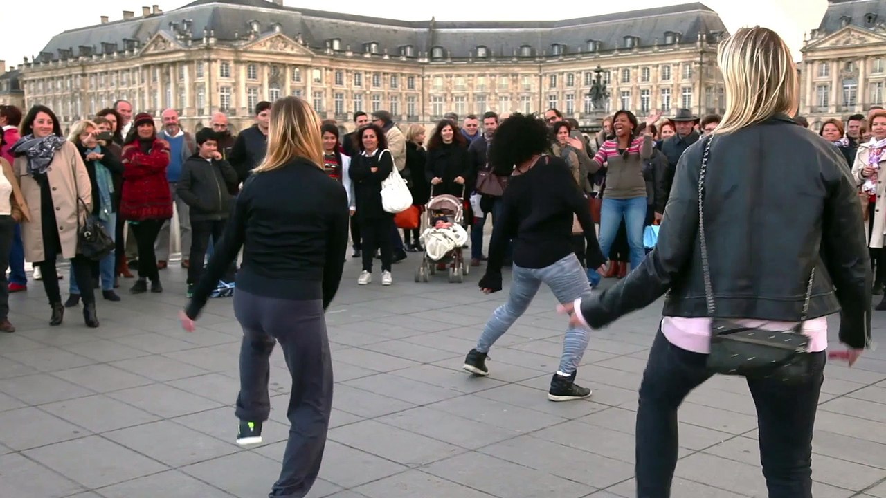 Flashmob médiation professionnelle  2015