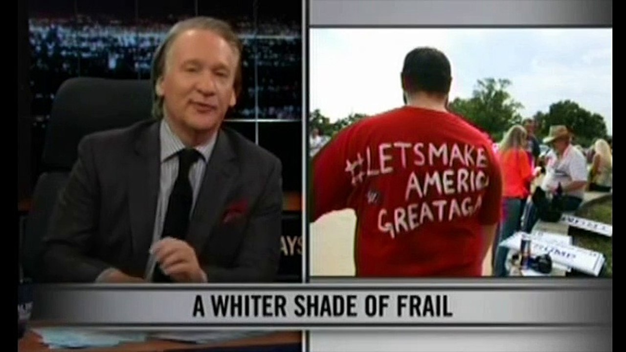 Bill Maher has an important message for White people