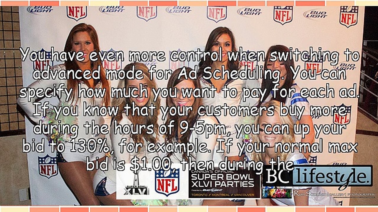 Google Ad Scheduling