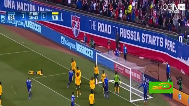 USA vs Saint Vincent 6-1 All Goals & highlights WC Qualification 13⁄11⁄2015