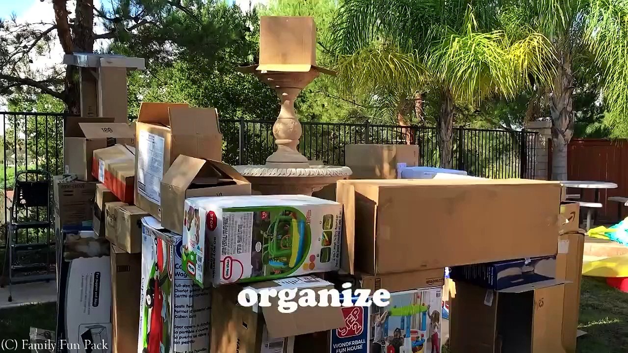 Worlds Biggest Box Fort