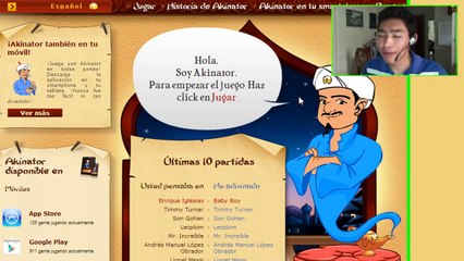 AKINATOR: EL GENIO DE LA WEB