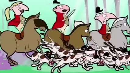 Mr Bean Cartoon - Fox hunt_3