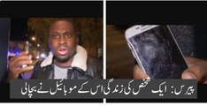 Paris Attack. Man's life saved by his phone