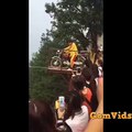 Bike Riding on rope amazing driving must watch