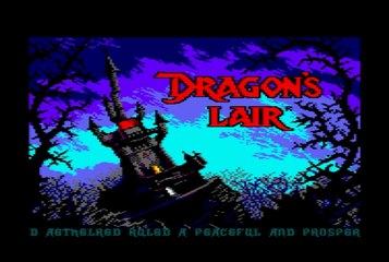 Présentation Dragon's Lair (Amstrad CPC)