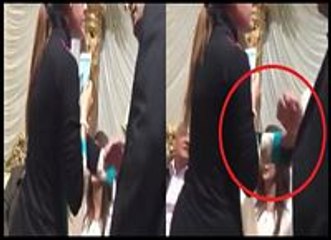 Gharida Farooqi Misbehaving With Reham Khan Security Officer