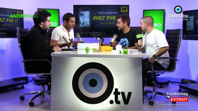 Présentation des Cat Phones S40 et S30