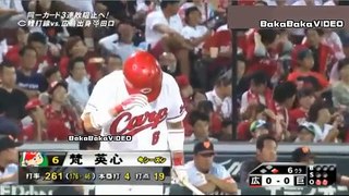 7/26【欲しかった欲しかった先制点！】広島・梵英心　今シーズン第5号ツーランホームラン