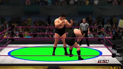 Ironman Title Tournament - First Round - Andre the Giant vs The Giant (WWE 2K14)
