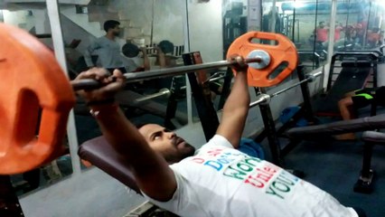 Chest Exercises & Workout at Muscle Plus GYM - Bheem Kushwaha