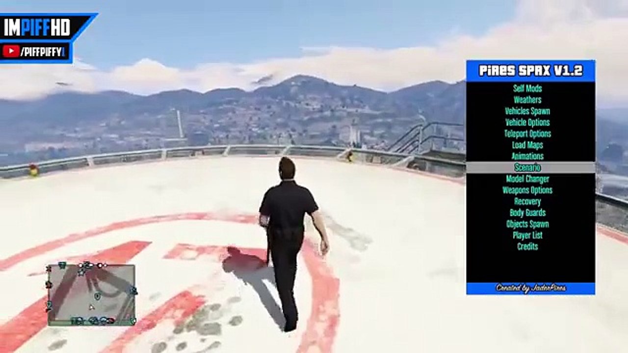 PS3 1 25 1 26 1 28 FREE GTA 5 Mod Menu   PIRES v1 2 GTA 5 MODS