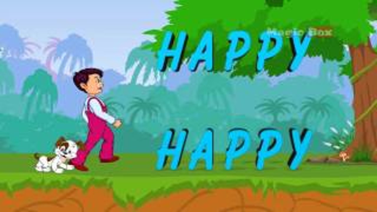 I Am Happy English Nursery Rhymes Cartoon/Animated Rhymes For Kids