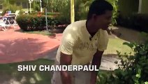 Shahid Afridi vs Chris Gayle -BEACH BAT BOUNCY BALL CHALLENGE -