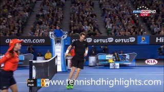 Novak Djokovic vs Andy Murray Highlights HD PART 2 Australian Open 2015 FINALS