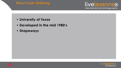 1.4 Understand direct laser metal sintering