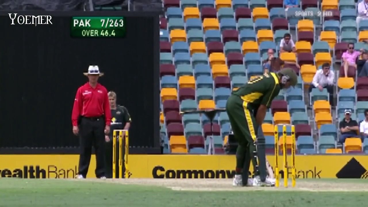 Shahid Afridi baseball six