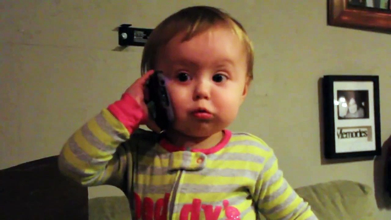 Baby Talks to Dad