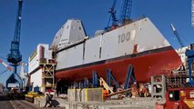 Destroyer USS Zumwalt US Navys future: Electric guns, lasers, water as fuel