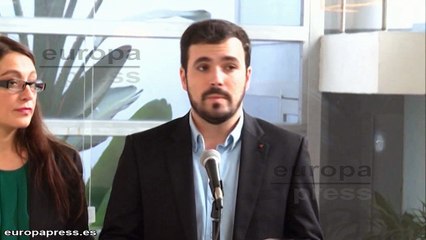 Alberto Garzón: "No hay ningún atajo frente al terrorismo"