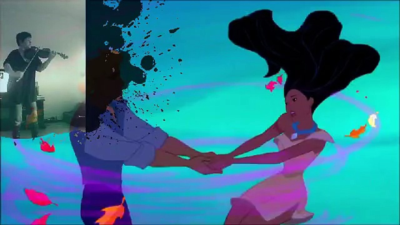 Pocahontas Colors of the wind ,Nelly Loustau Violin-Art