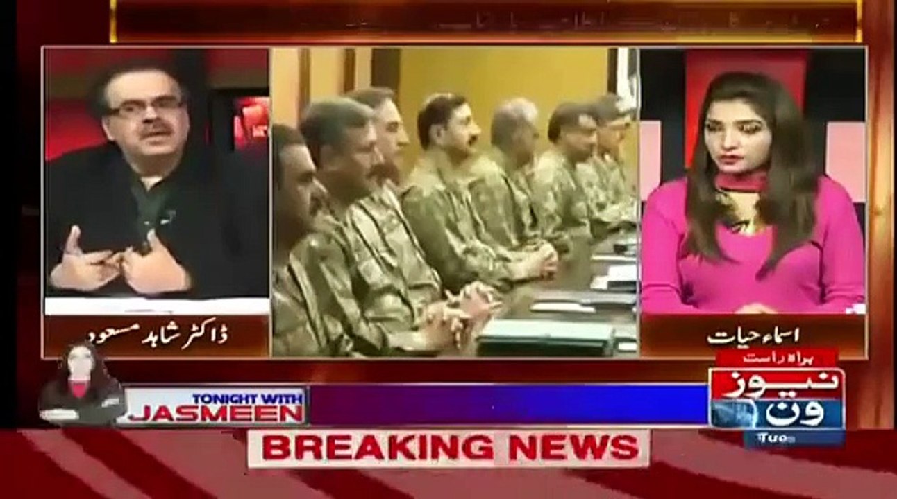 Live With Dr Shahid Masood - 10 November 2015 - News One