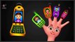 Cell Phone Cartoon Singing Finger Family Nursery Rhymes for Children Kids and Babies
