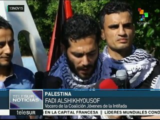 Jóvenes palestinos declaran 13 de noviembre Día de la Lealtad