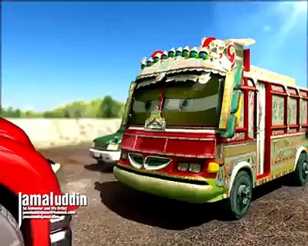 بس اور ٹرک کی لڑائی دیکهیں ایک طرف پٹھان دوسری طرف پنجابی