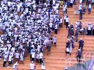 Briga entre torcidas no Estádio do Pacaembu