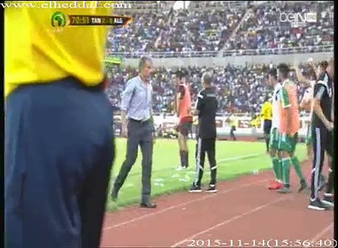 Tanzanie 2-1 Algérie islam slimani - qualifications de la coupe du monde Russie 2018