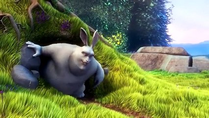 BEAUTIFUL Funny Short MOVIE Animation Cartoon BIG BUCK BUNNY