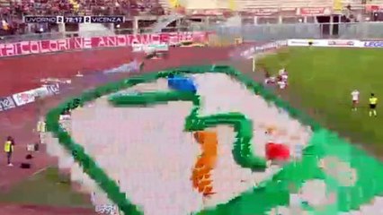 Daniele Vantaggiato Goal Livorno 2-2 Vicenza Serie B 14.11.2015 HD