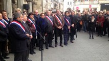 Rassemblement après les attentats de Paris à Saint-Quentin