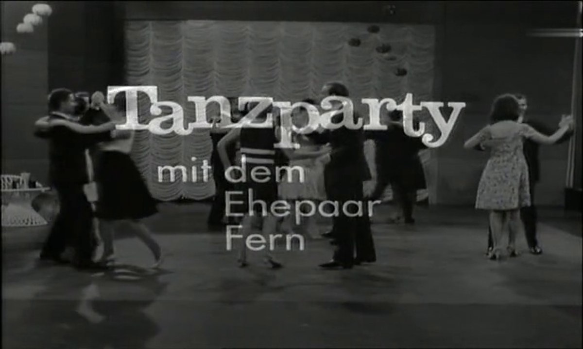 Tanzparty Ehepaar Fern - Samba 1966