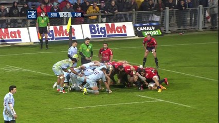 PRO D2 - Résumé Bourgoin-Aurillac: 25-22 - J9 - Saison 2015/2016