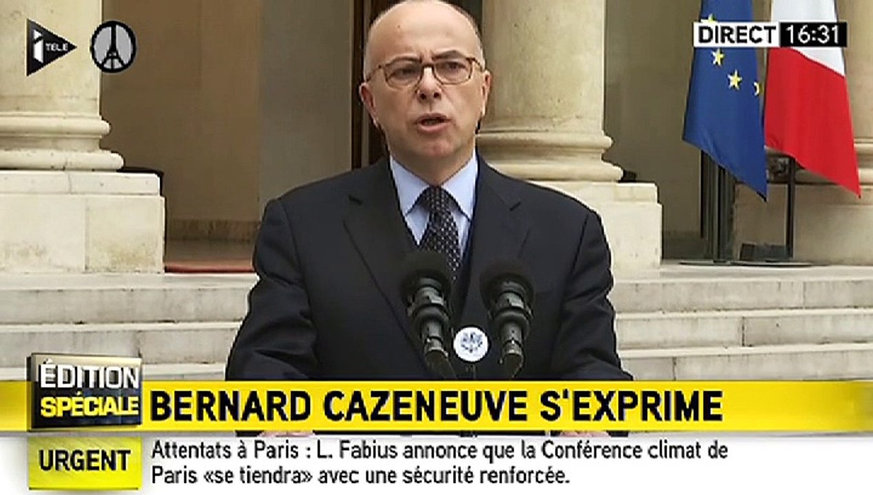 Attentats : Bernard Cazeneuve détaille le dispositif de sécurité