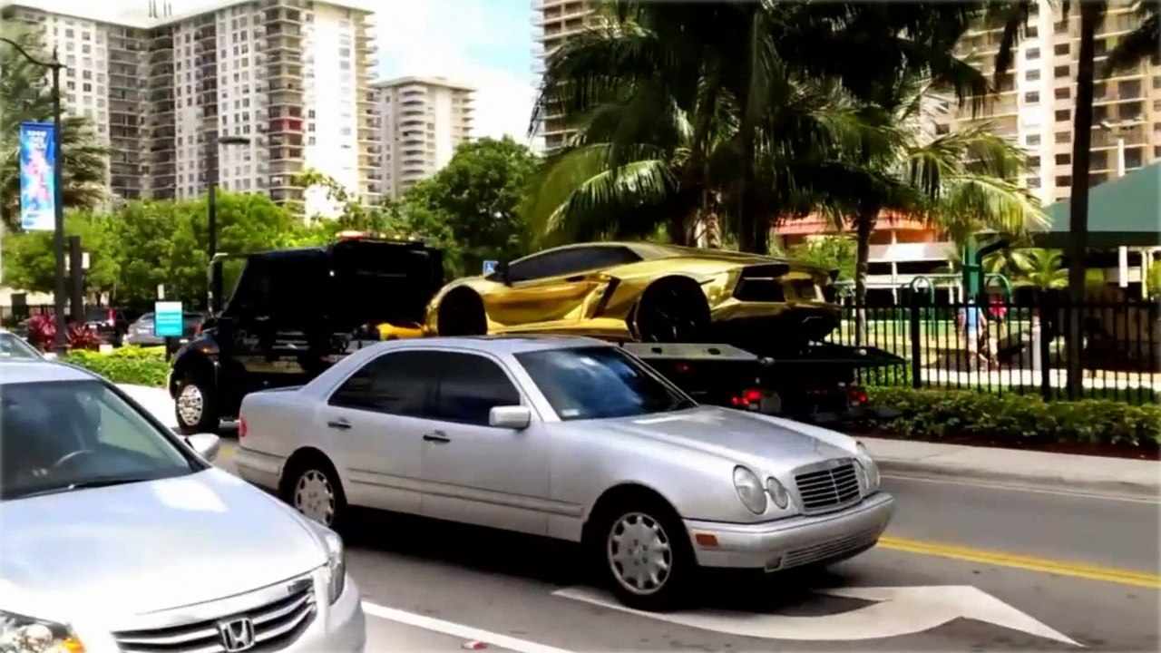 First Gold Plated Lamborghini Aventador LP700-4  Better only Lamborghini Veneno,Lamborghini Egoista