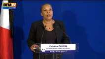 Attentats de Paris: Taubira salue le 