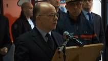 Cazeneuve aux pompiers et secouristes : 