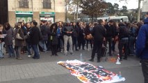 Rassemblement après les attentats de Paris