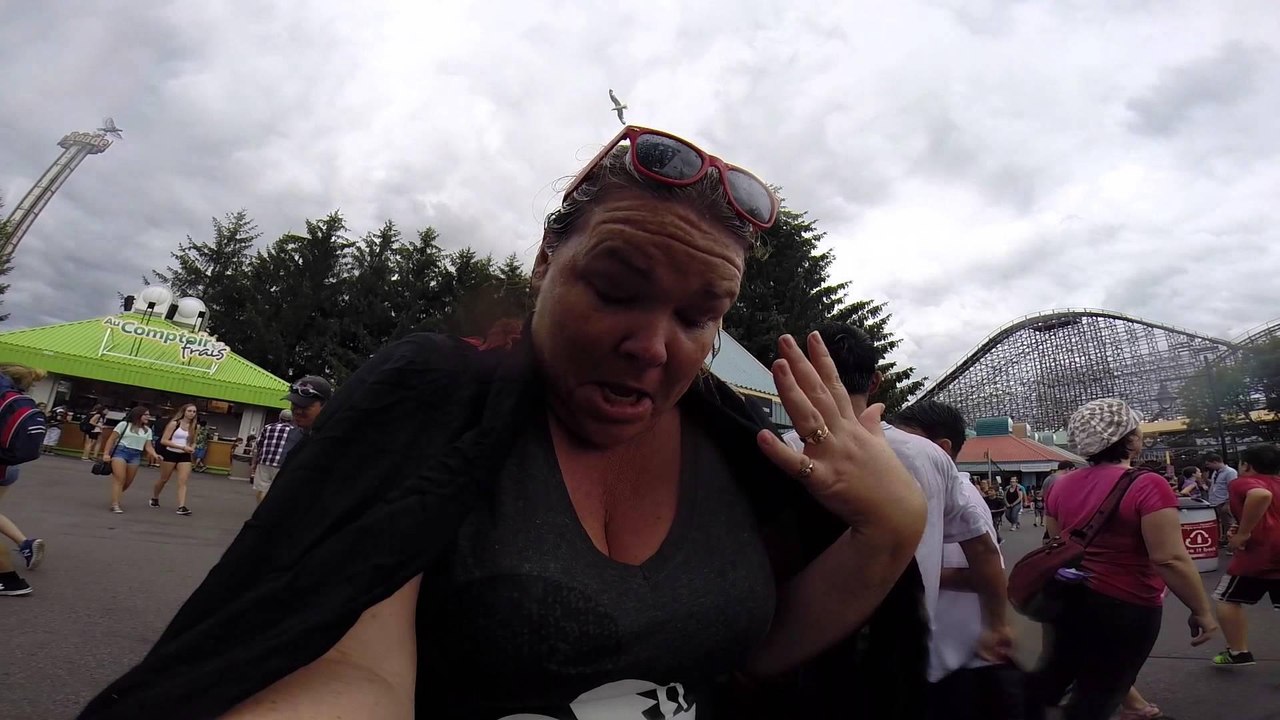 Getting Wet In La Ronde, Montreal, Canada