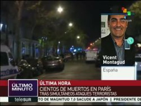 Se incrementa precipitosamente cifra de muertos por atentados en París