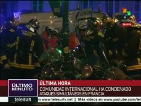 Obama condena ataques terroristas y se solidariza con Francia