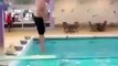 JO-G - HHH hits him with CHAIR WWE attacks Swimmers Hilarious