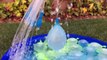 Balloon Bonanza 120 Water Balloons Freaky Fast! Pool Water Balloon Maker Video Globos de Agua