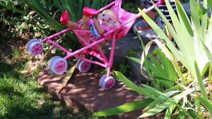 Baby Alive BABY ATTACK 5 Worlds Biggest CRAZY Wild Baby Stroller CRASH Baby Alive Boo Boo Doll