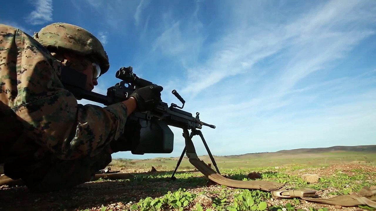 15th MEU Marines Coordinated Fire Exercise